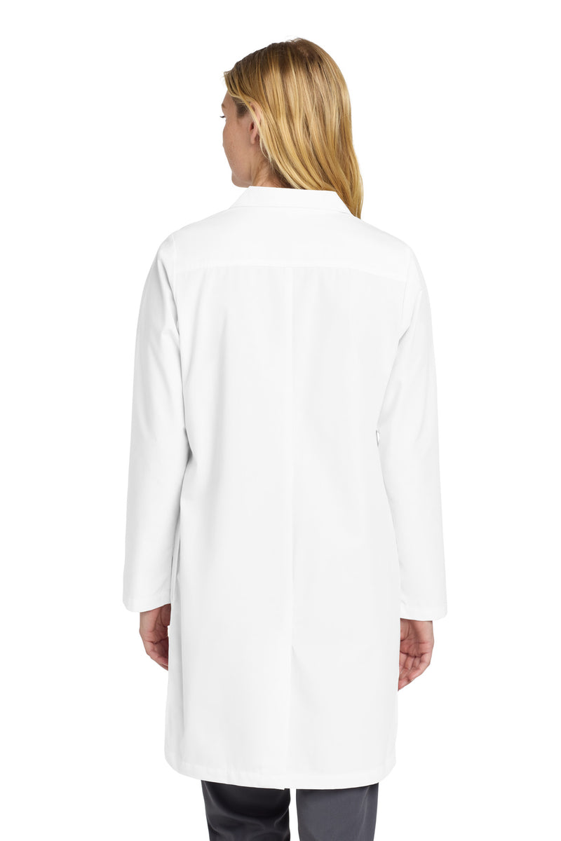 Wink Women's Long Lab Coat - White