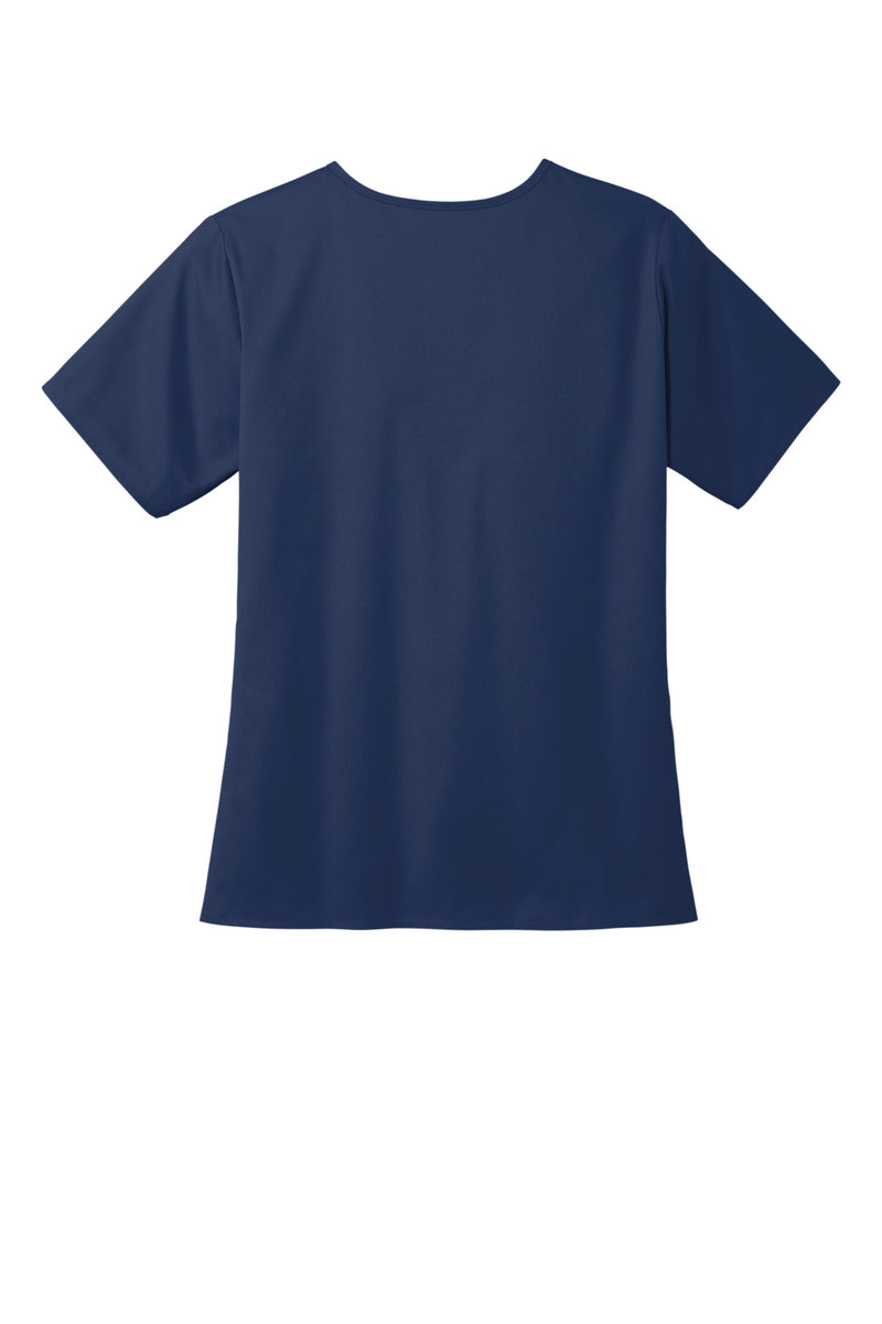 Wink Women's WorkFlex V-Neck Top - Navy