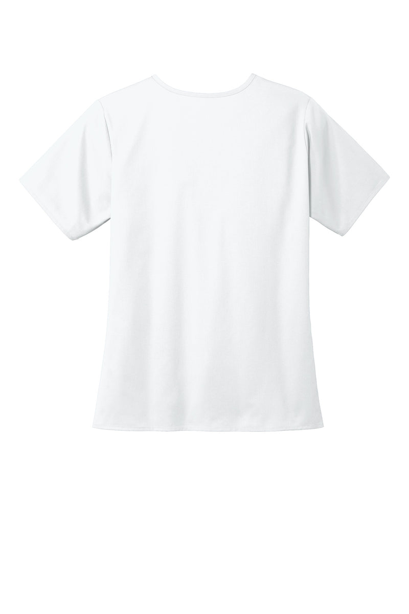 Wink Women's WorkFlex V-Neck Top - Teal Blue