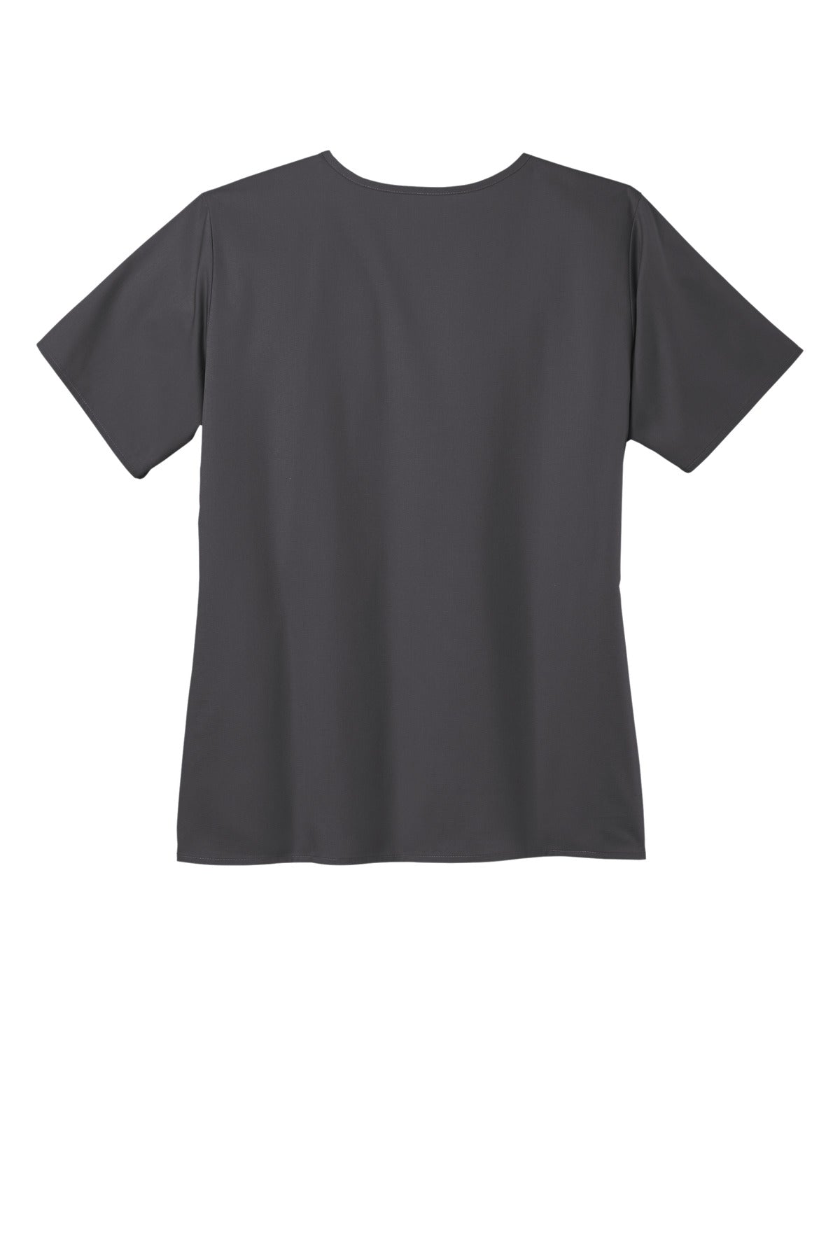 Wink Women's WorkFlex Mock Wrap Top - Pewter