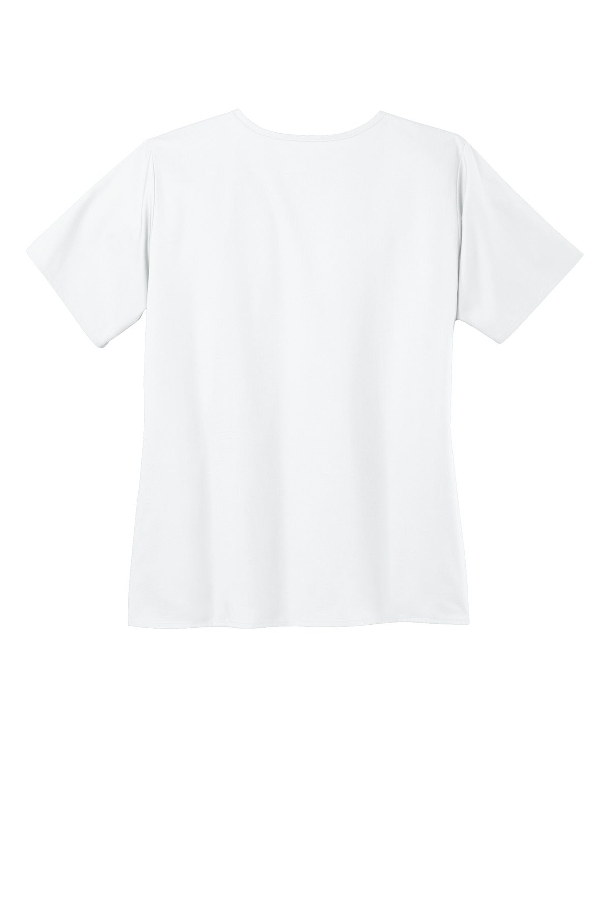 Wink Women's WorkFlex Mock Wrap Top - White