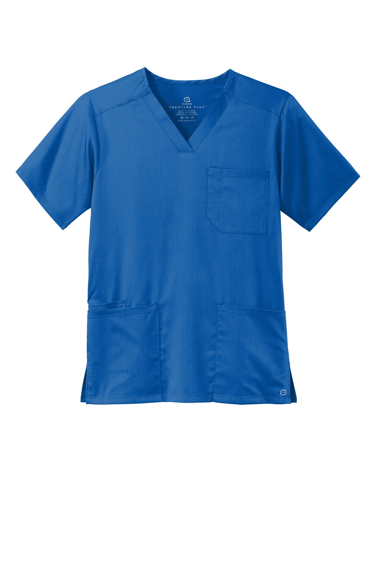 Wink Men's Premiere Flex V-Neck Top - Royal