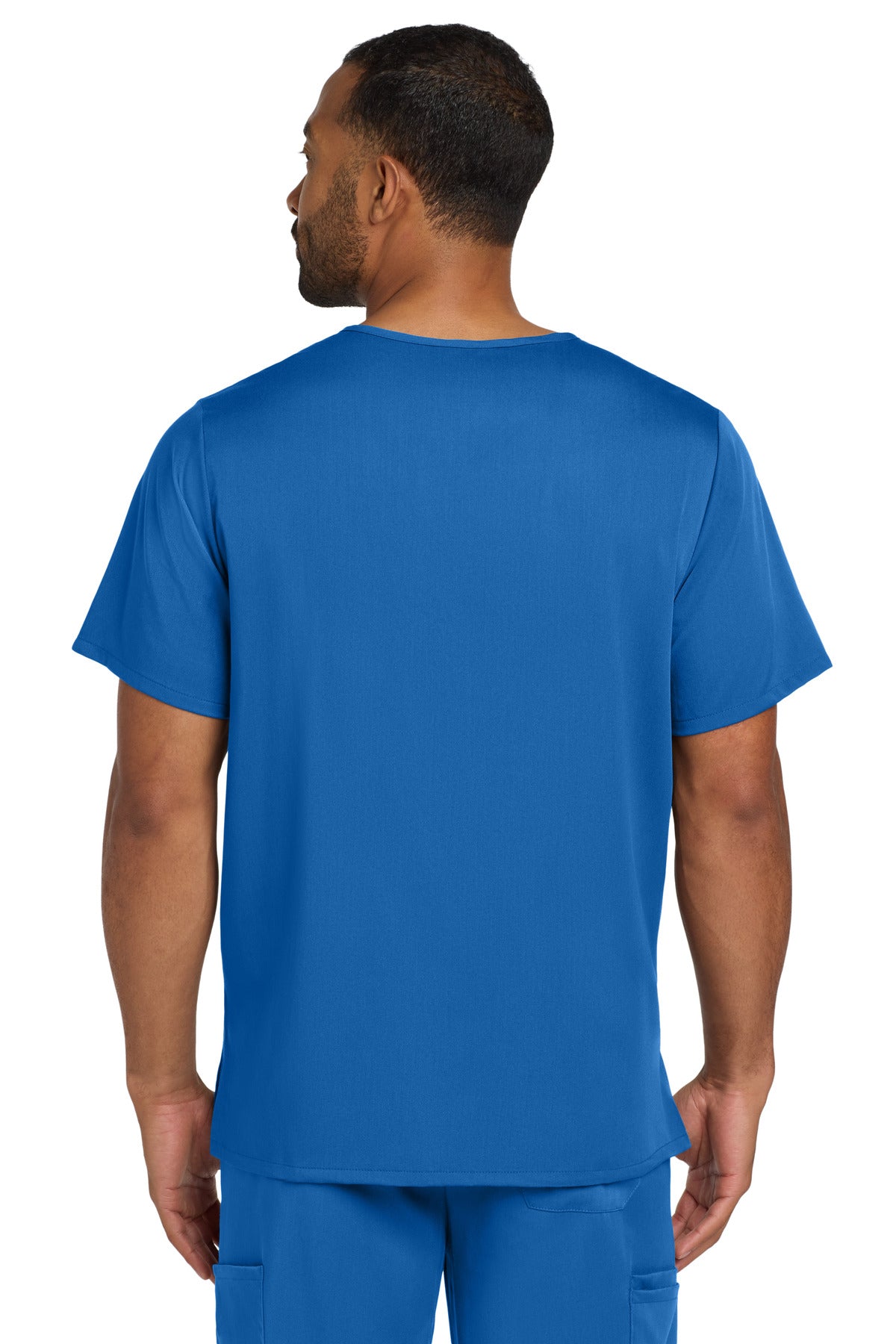Wink Men's Premiere Flex V-Neck Top - Royal
