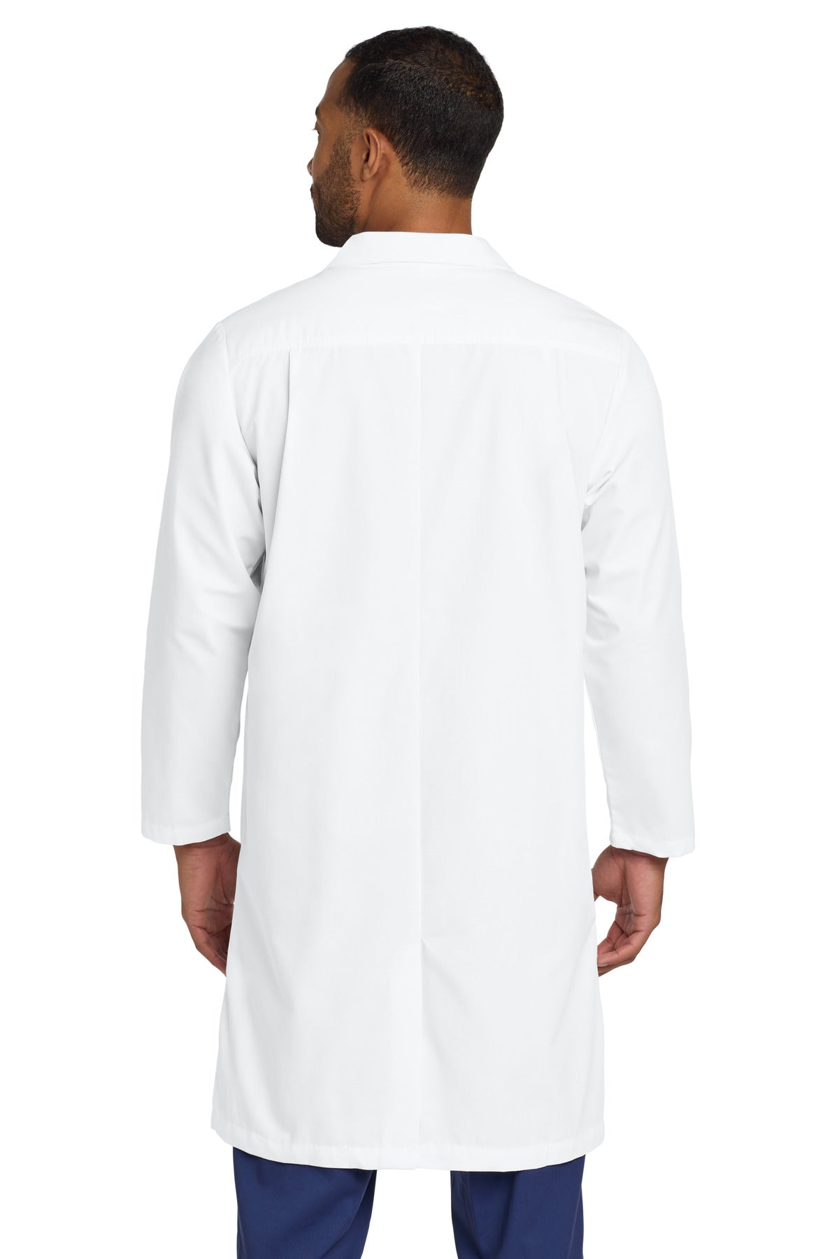 Wink Men's Long Lab Coat - White