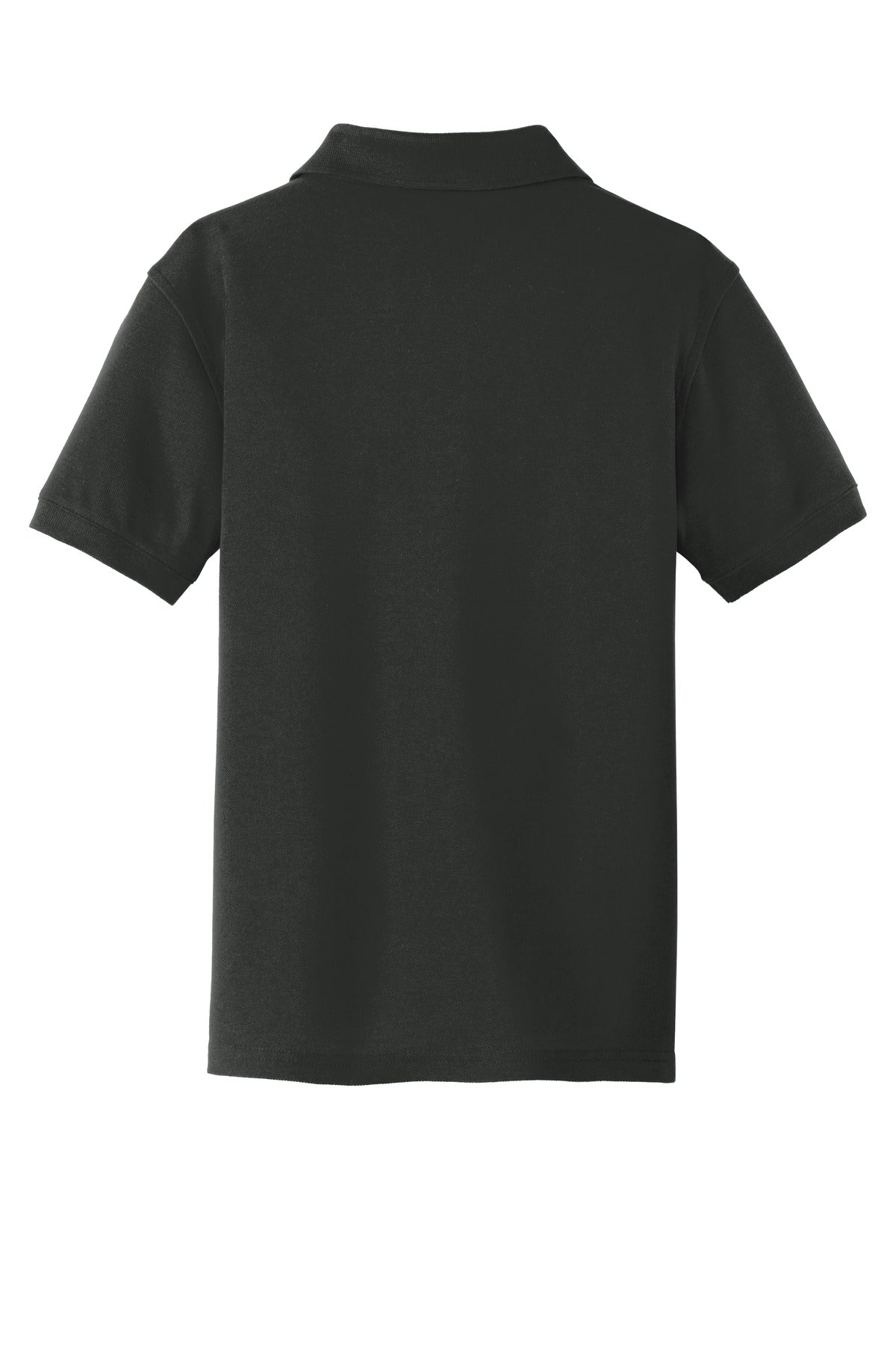 Port Authority Youth Core Classic Pique Polo - Deep Black