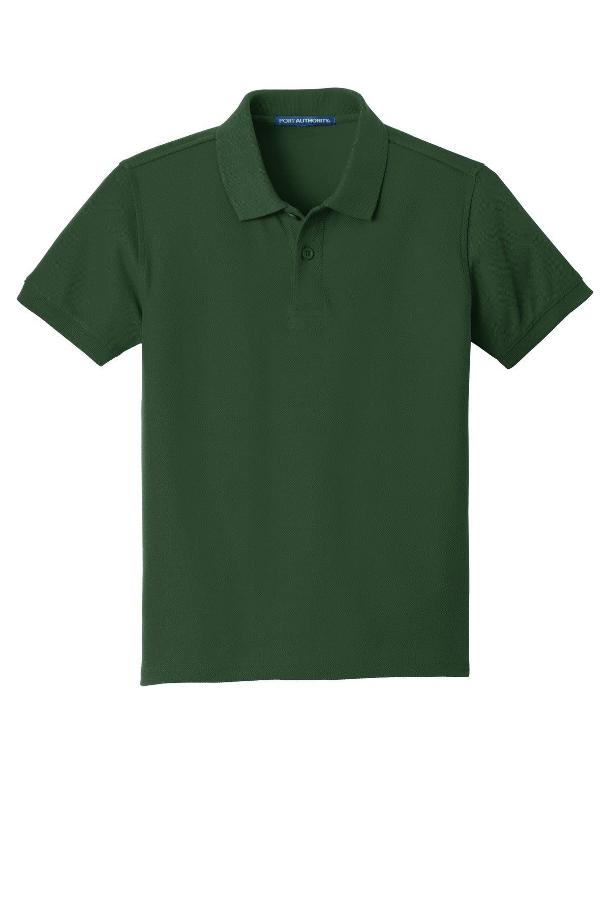 Port Authority Youth Core Classic Pique Polo - Deep Forest Green