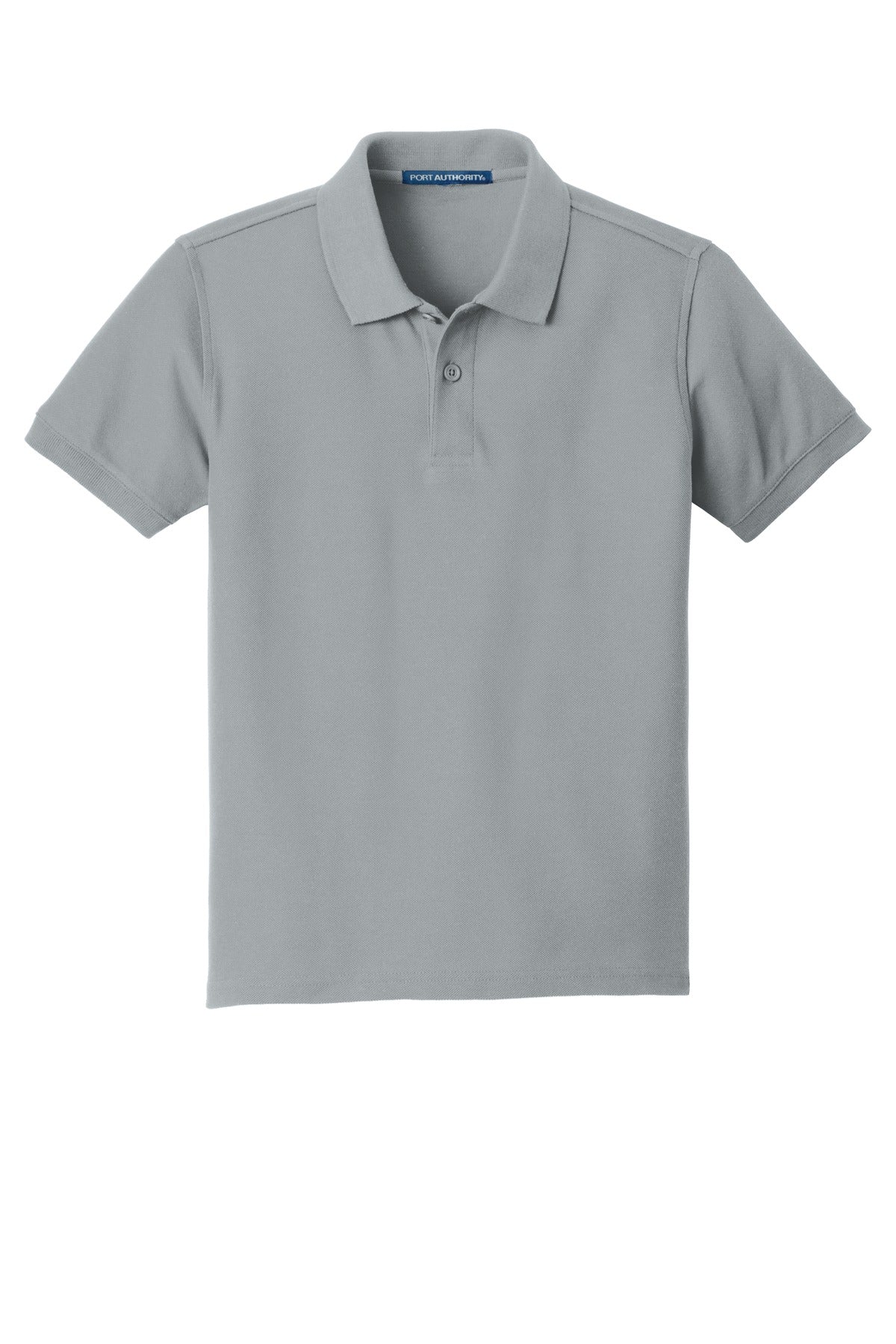 Port Authority Youth Core Classic Pique Polo - Gusty Grey
