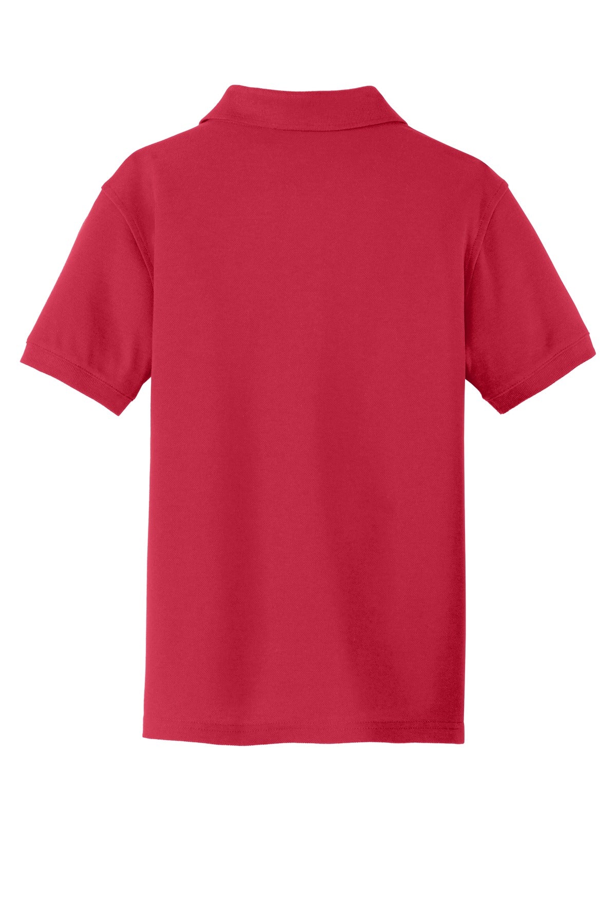 Port Authority Youth Core Classic Pique Polo - Rich Red