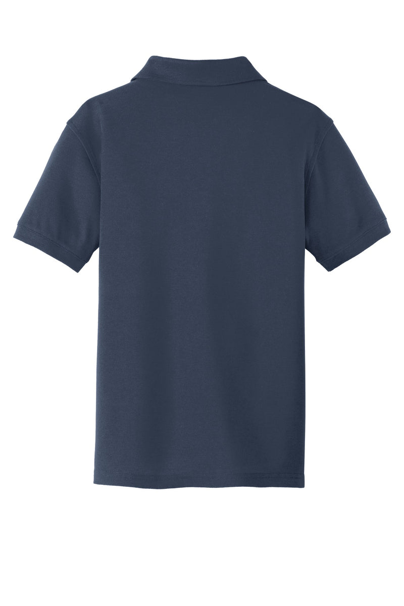 Port Authority Youth Core Classic Pique Polo - River Blue Navy