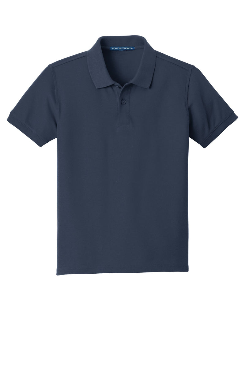 Port Authority Youth Core Classic Pique Polo - River Blue Navy
