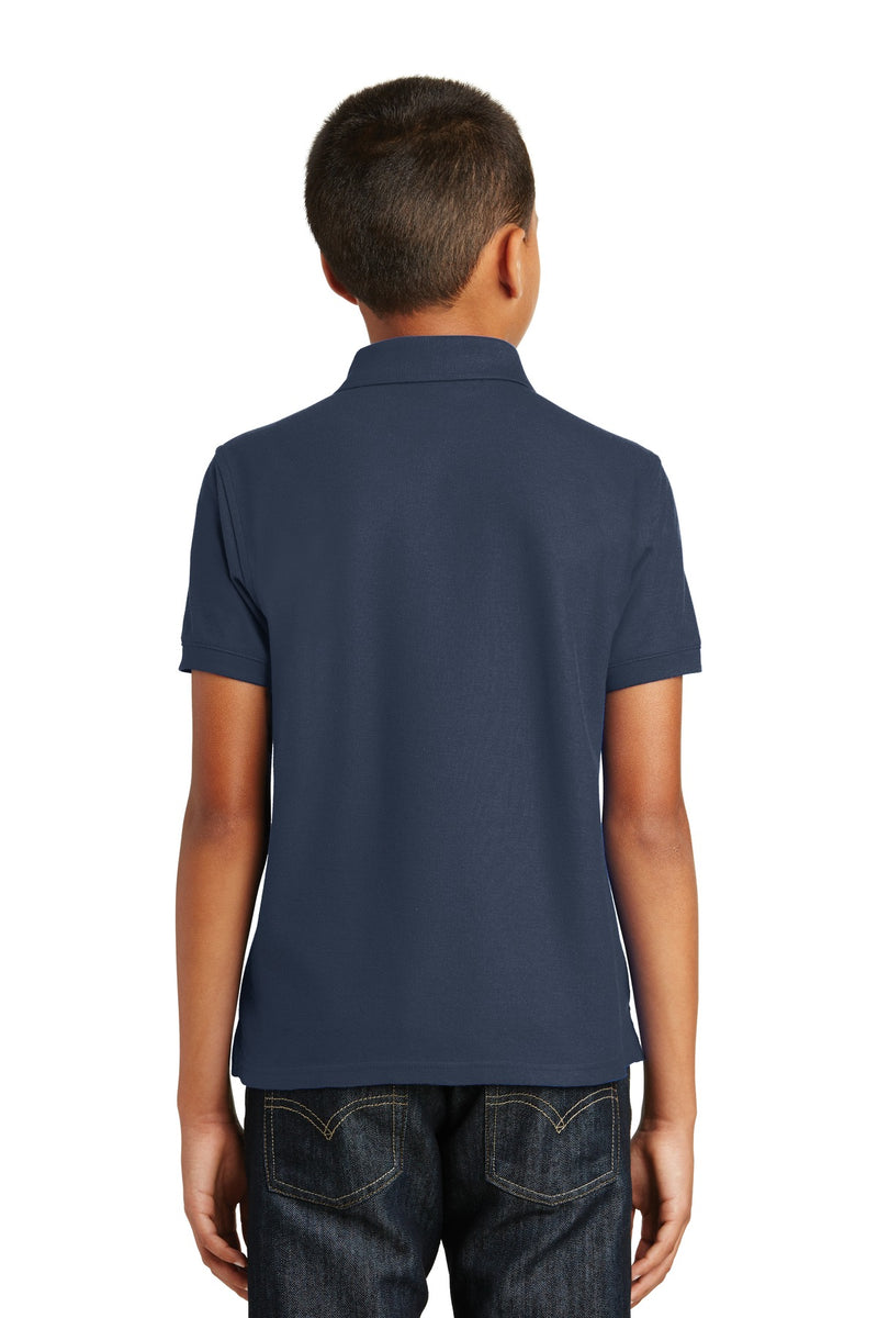 Port Authority Youth Core Classic Pique Polo - River Blue Navy
