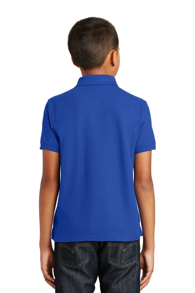 Port Authority Youth Core Classic Pique Polo - True Royal