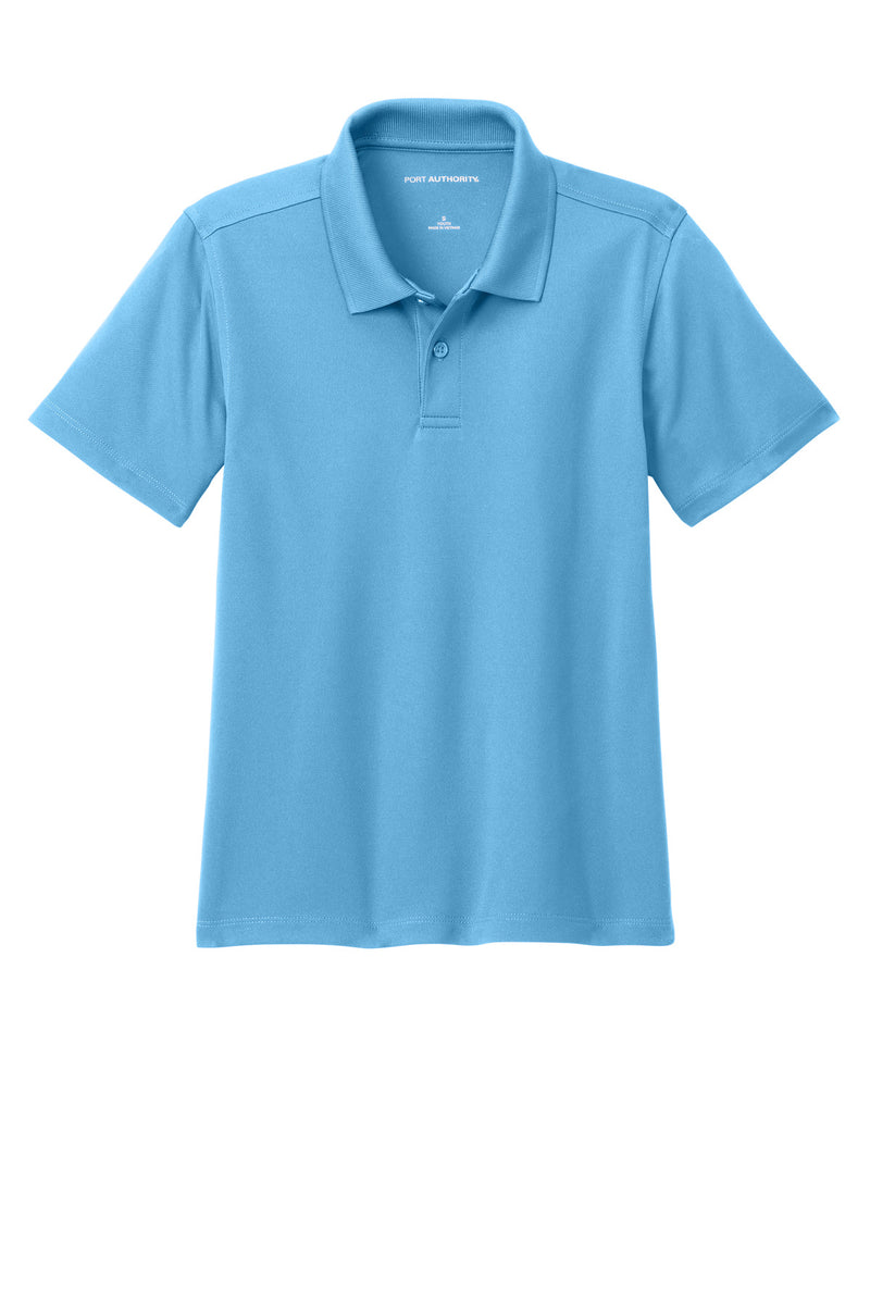 Port Authority Youth Dry Zone UV Micro-Mesh Polo - Carolina Blue