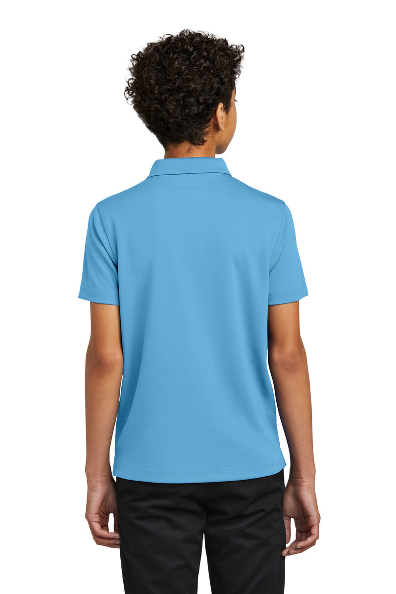 Port Authority Youth Dry Zone UV Micro-Mesh Polo - Carolina Blue