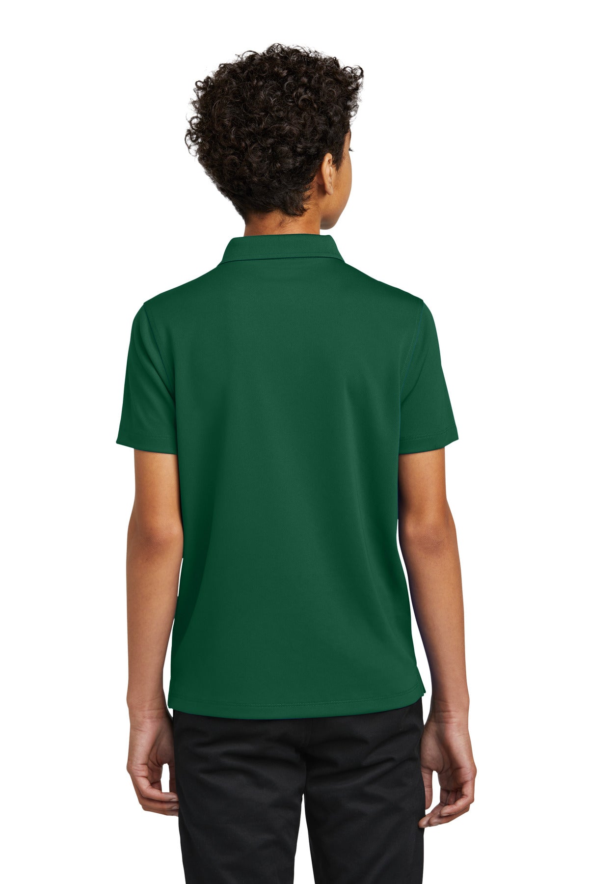Port Authority Youth Dry Zone UV Micro-Mesh Polo - Deep Forest Green