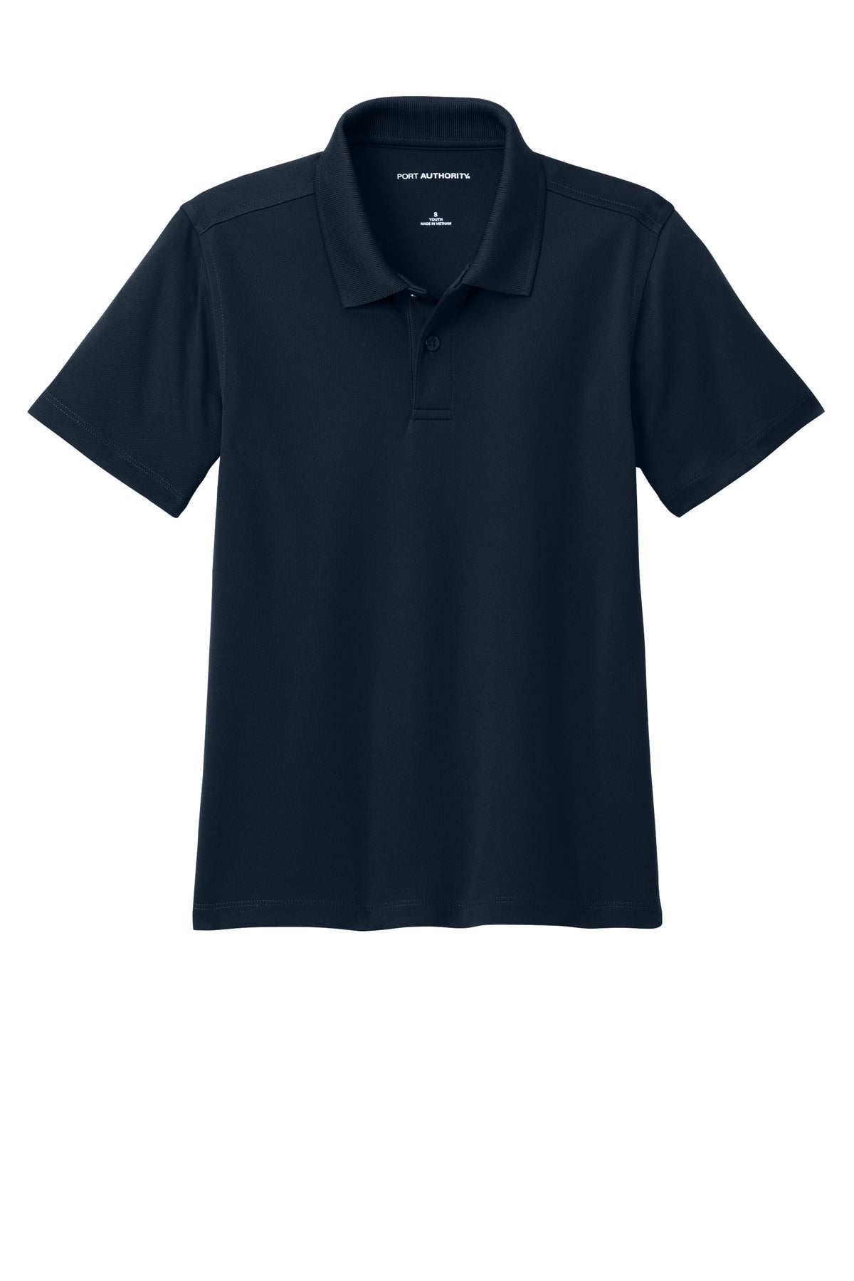 Port Authority Youth Dry Zone UV Micro-Mesh Polo - River Blue Navy