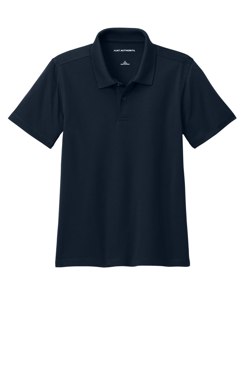 Port Authority Youth Dry Zone UV Micro-Mesh Polo - River Blue Navy