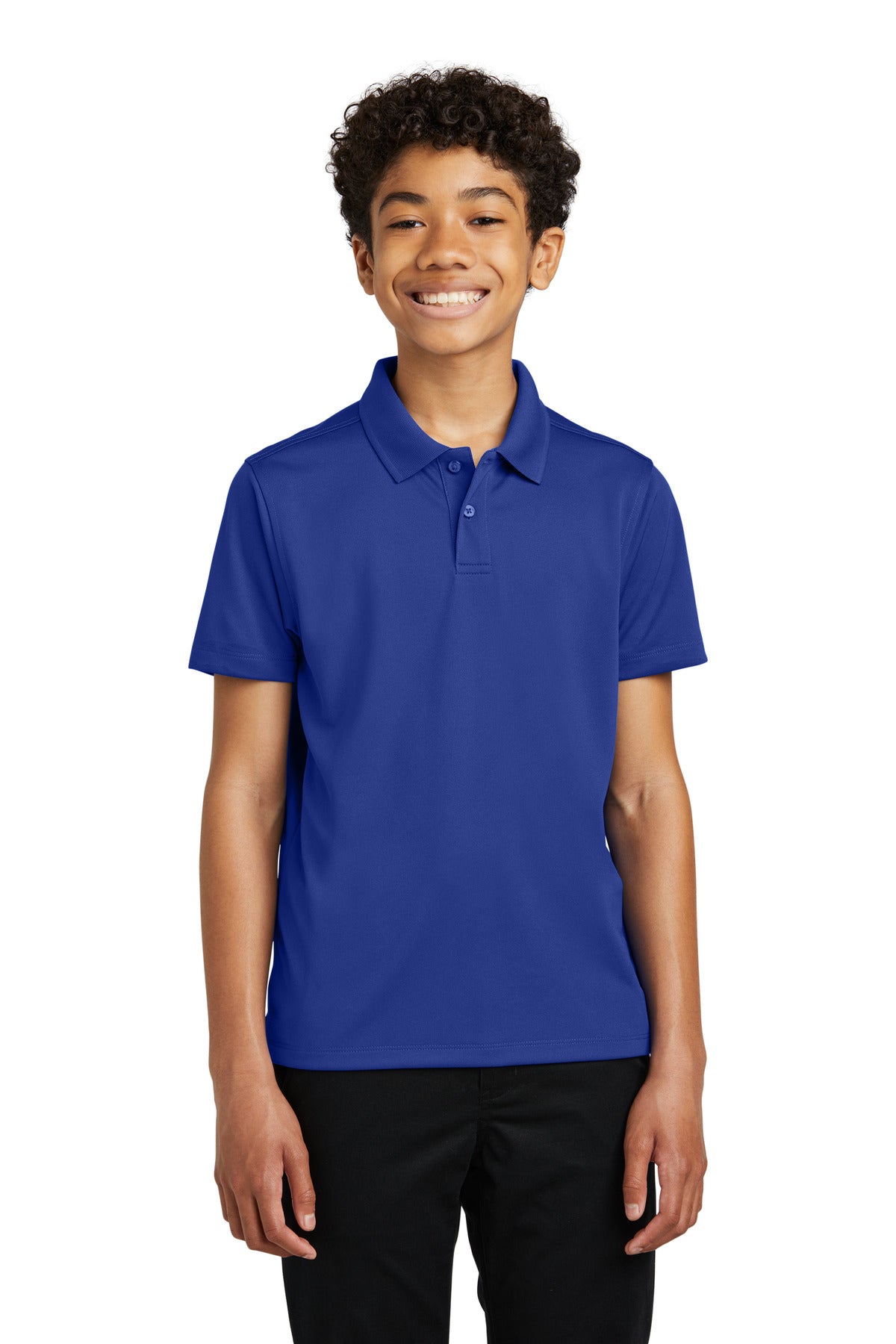 Port Authority Youth Dry Zone UV Micro-Mesh Polo - True Royal