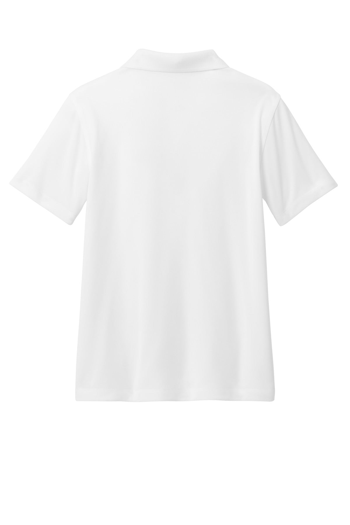 Port Authority Youth Dry Zone UV Micro-Mesh Polo - White