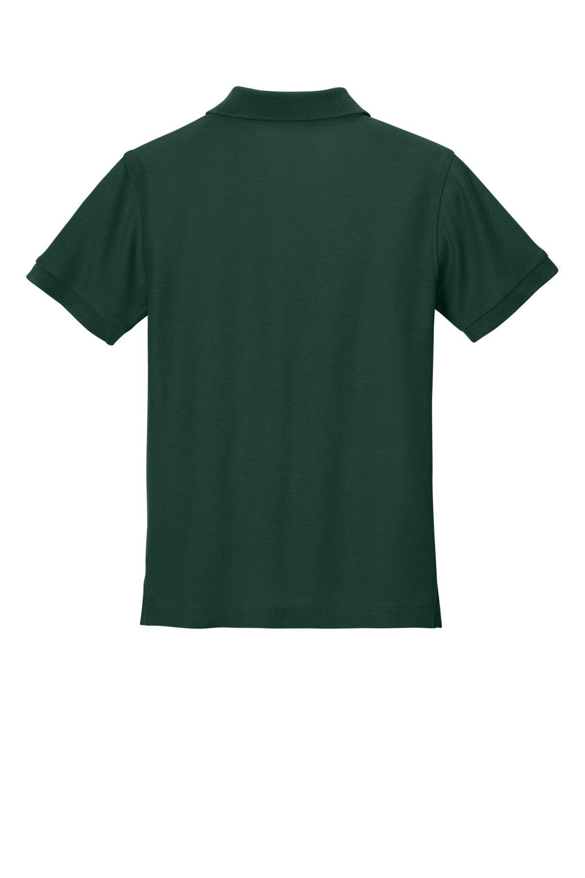 Port Authority Youth Wearever Signature Pique Polo - Dark Green