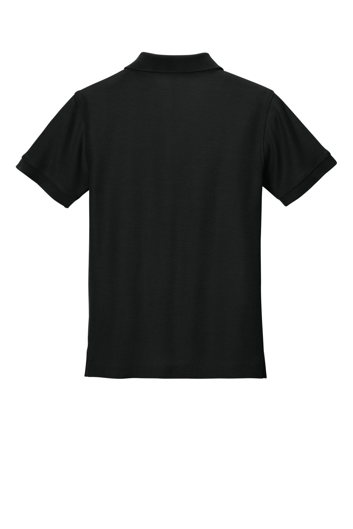 Port Authority Youth Wearever Signature Pique Polo - Deep Black
