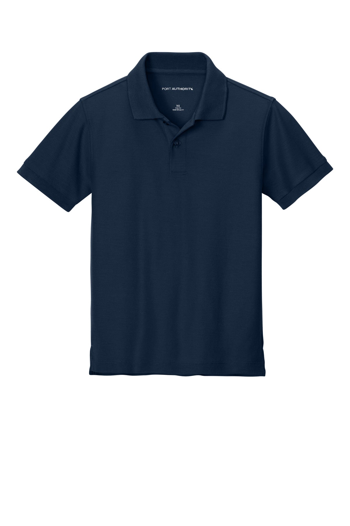 Port Authority Youth Wearever Signature Pique Polo - River Blue Navy