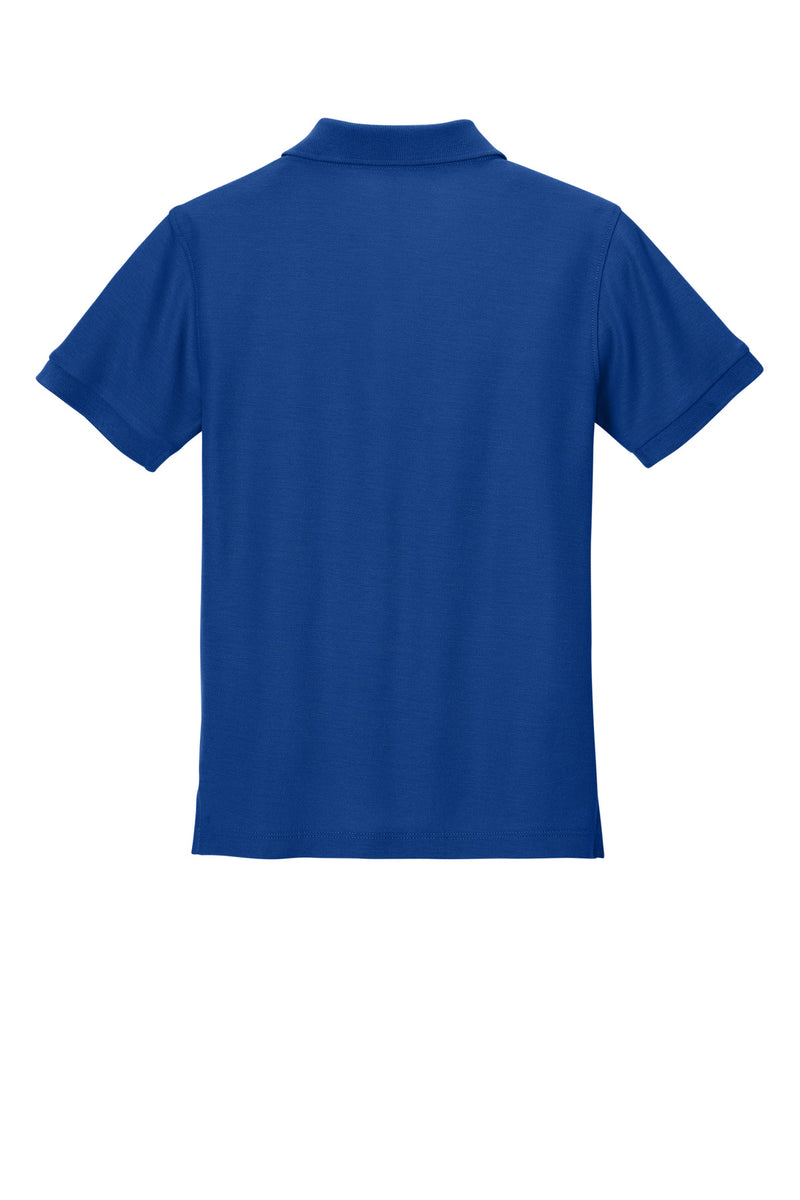 Port Authority Youth Wearever Signature Pique Polo - True Royal