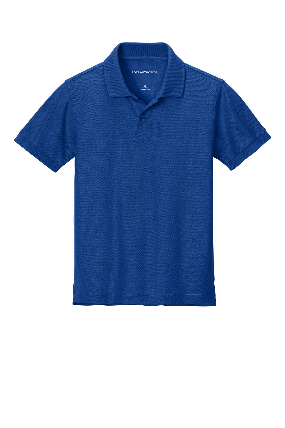 Port Authority Youth Wearever Signature Pique Polo - True Royal