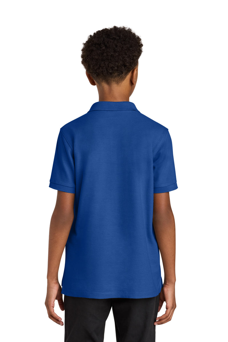 Port Authority Youth Wearever Signature Pique Polo - True Royal