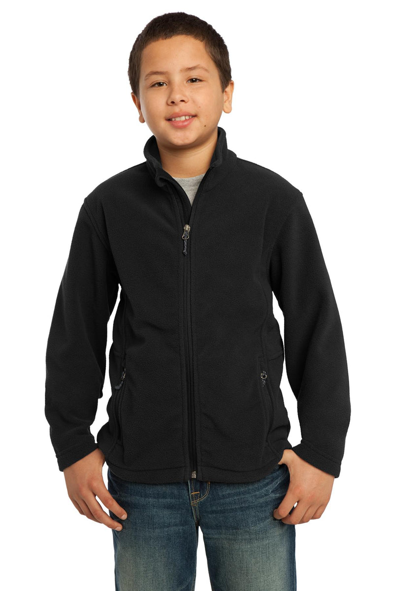 Port Authority Youth Value Fleece Jacket - Black