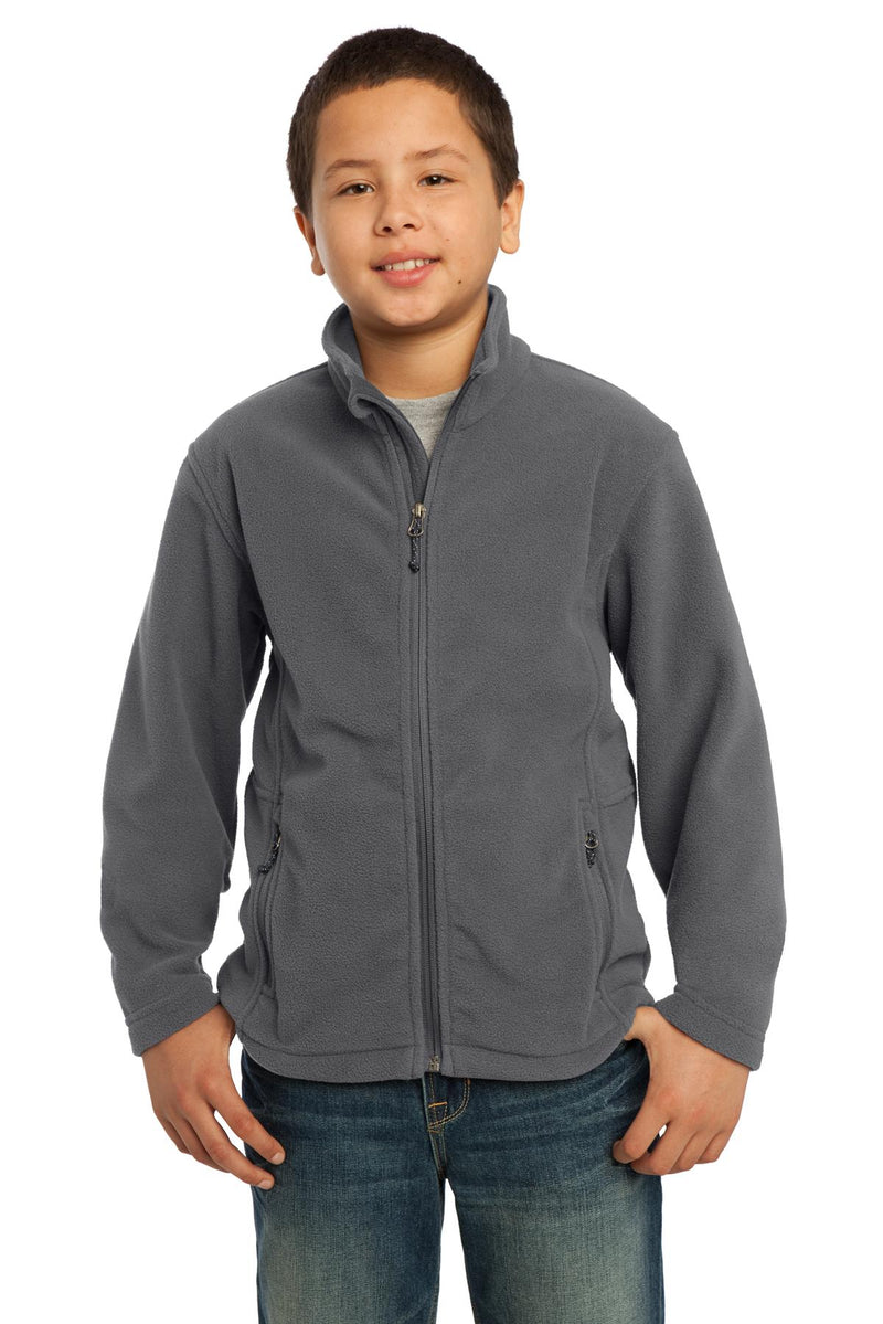 Port Authority Youth Value Fleece Jacket - Iron Grey