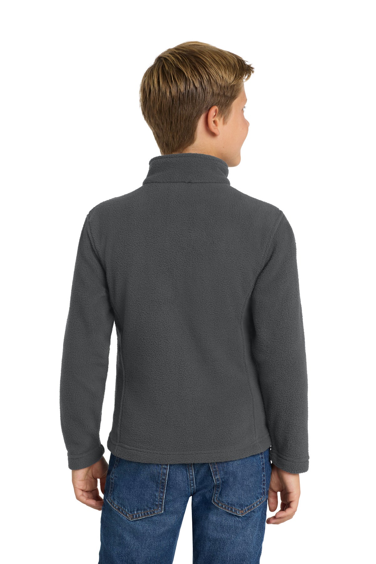 Port Authority Youth Value Fleece Jacket - Iron Grey