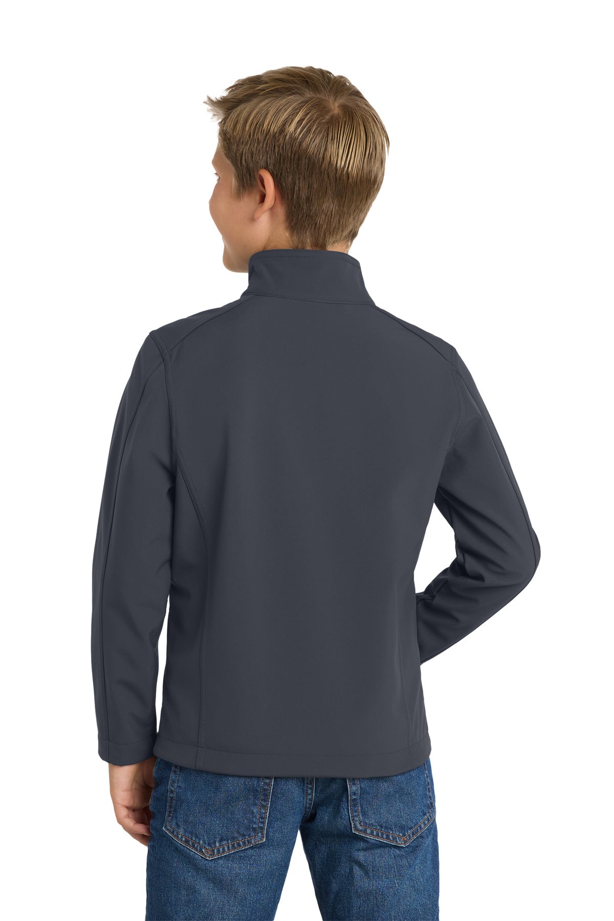 Port Authority Youth Core Soft Shell Jacket - Battleship Grey