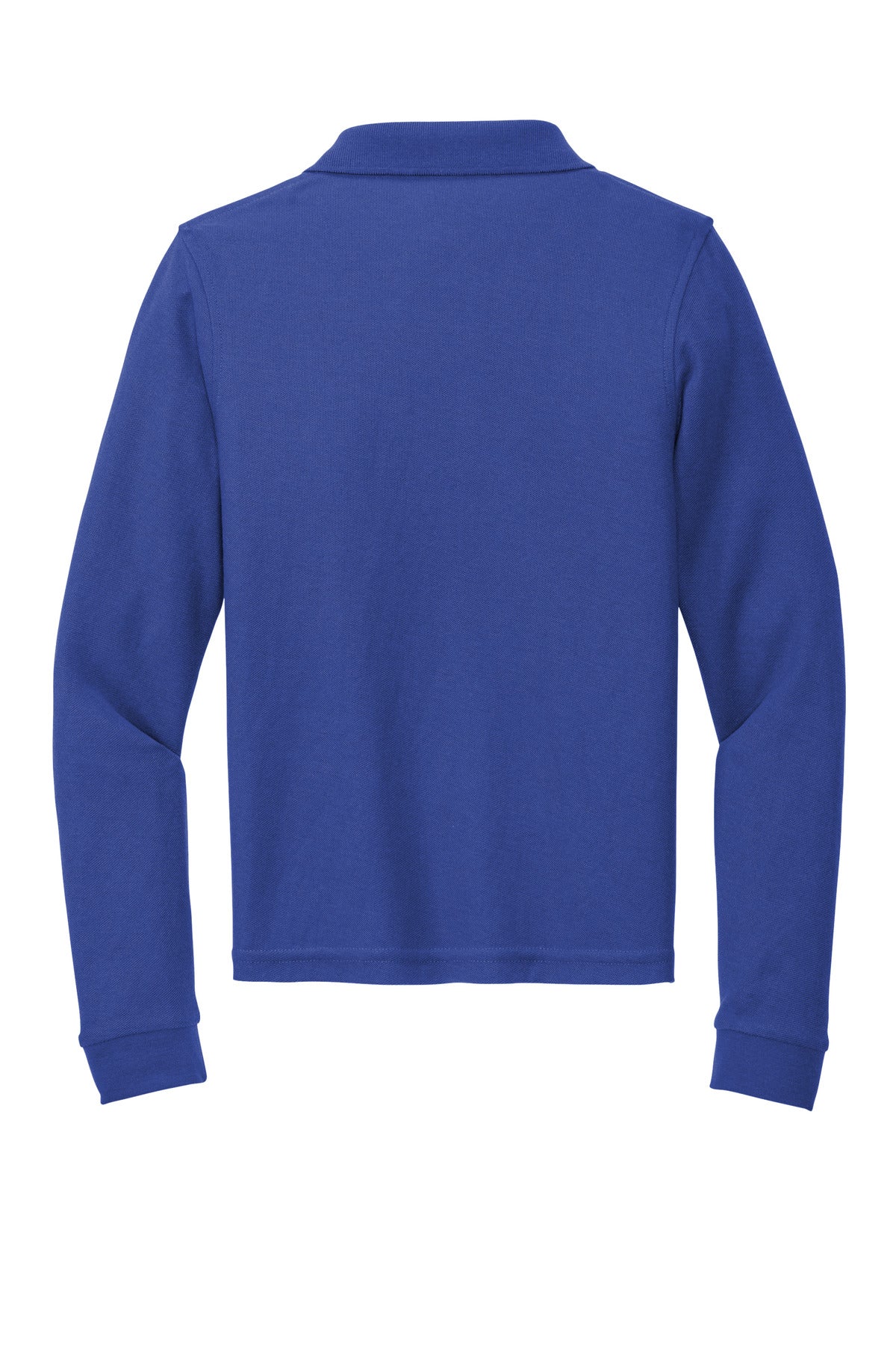 Port Authority Youth Long Sleeve Silk Touch Polo - Royal