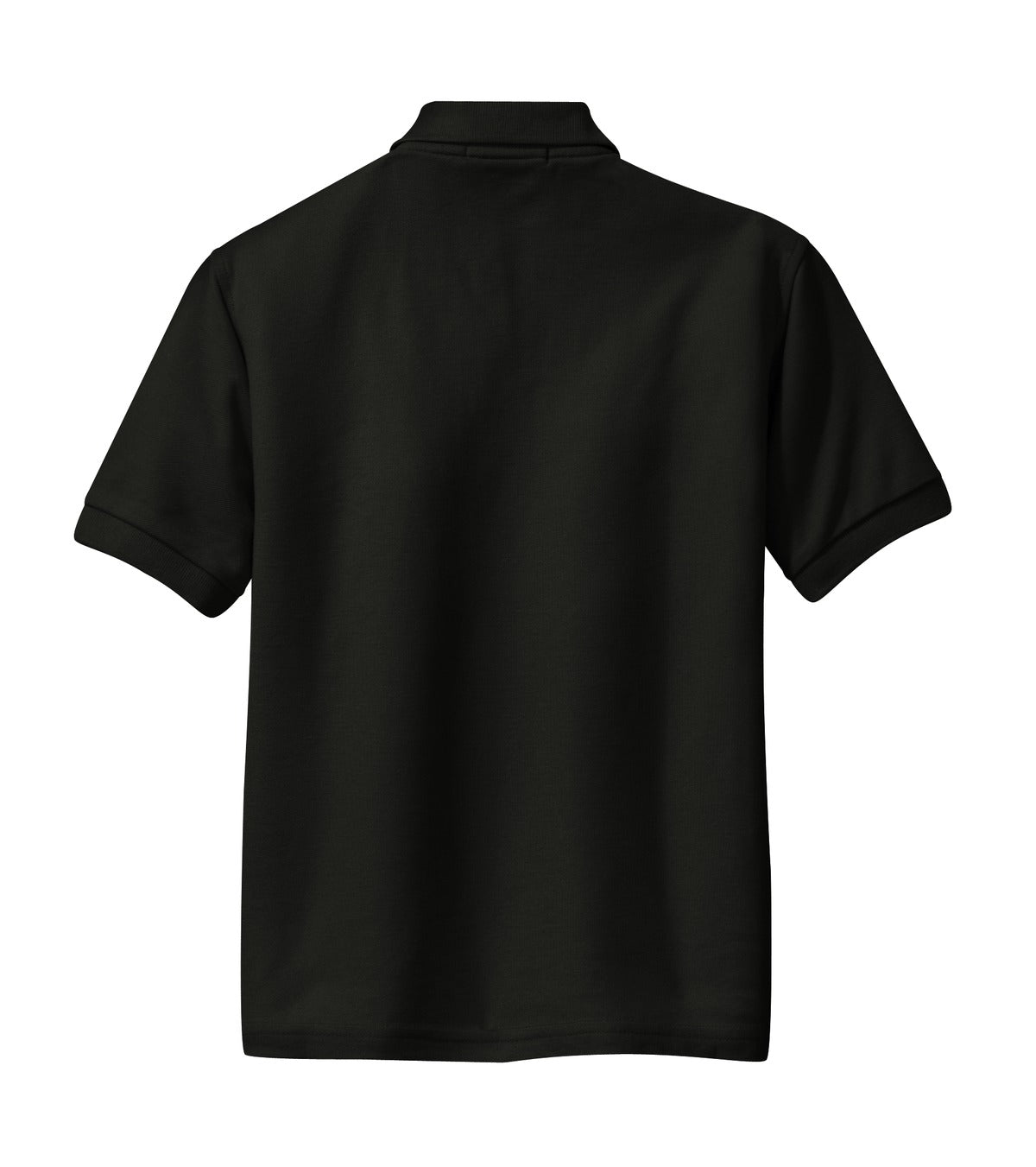 Port Authority Youth Silk Touch Polo - Black