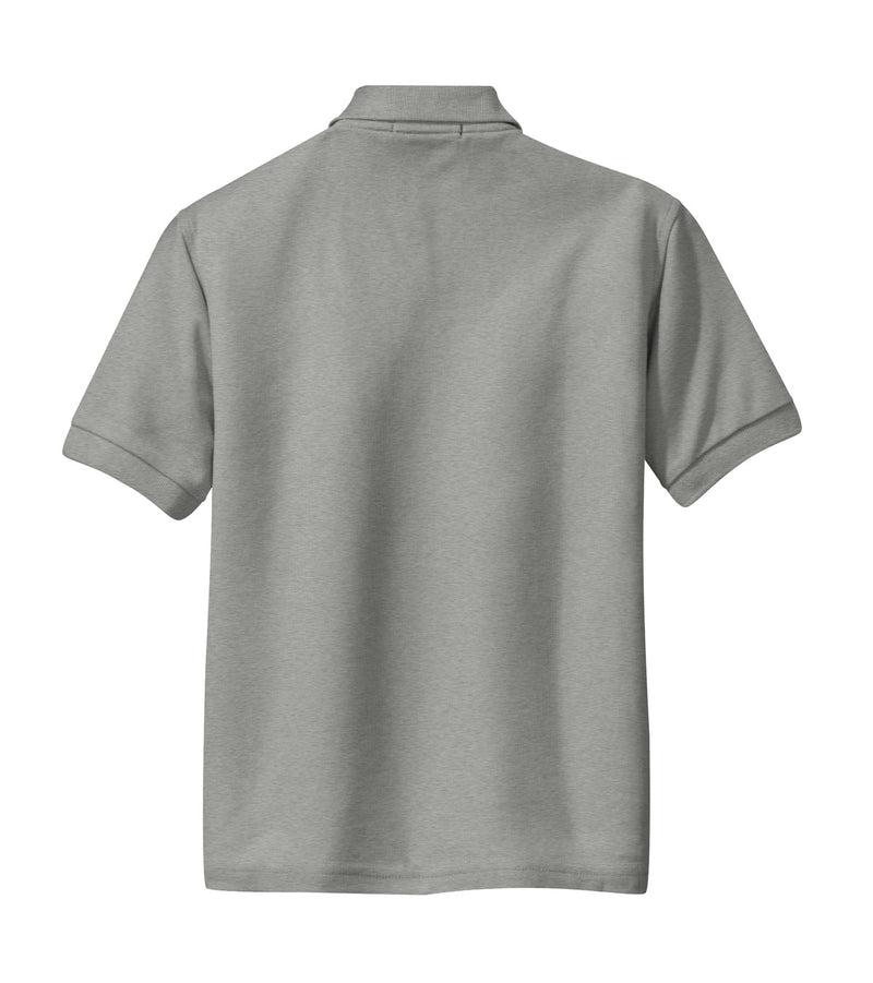 Port Authority Youth Silk Touch Polo - Cool Grey