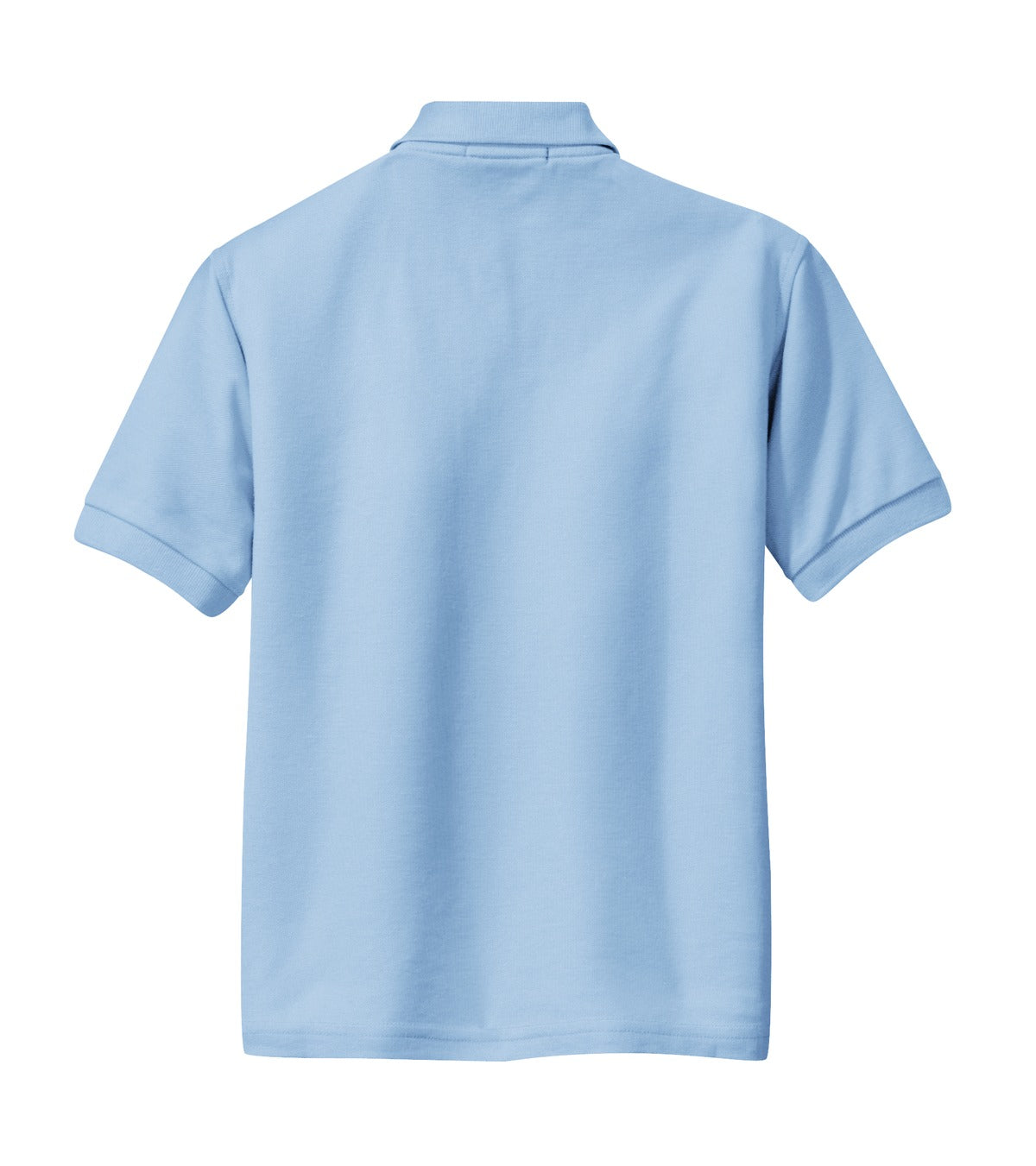 Port Authority Youth Silk Touch Polo - Light Blue