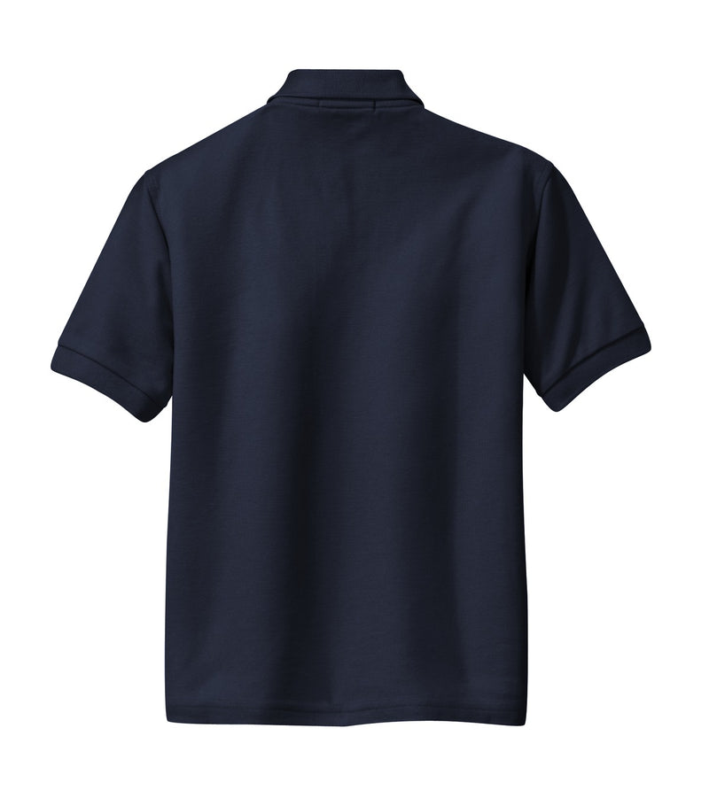 Port Authority Youth Silk Touch Polo - Navy
