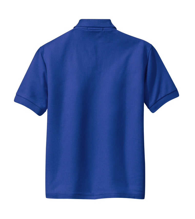 Port Authority Youth Silk Touch Polo - Royal