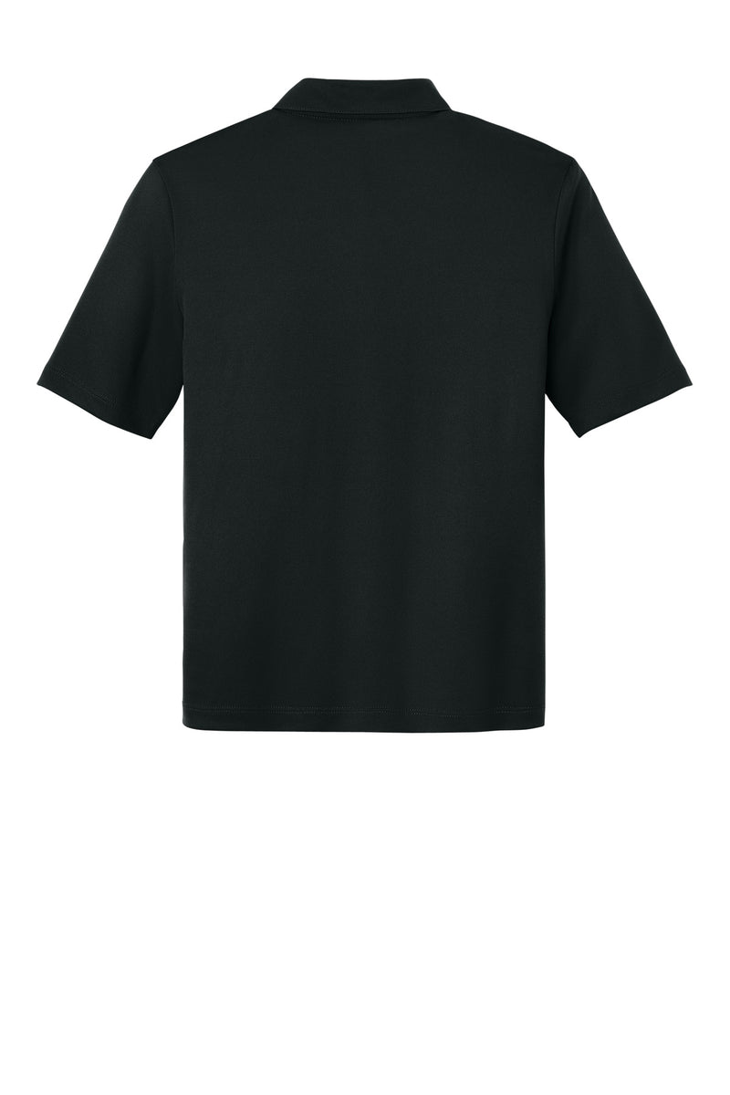 Port Authority Youth Silk Touch Performance Polo - Black