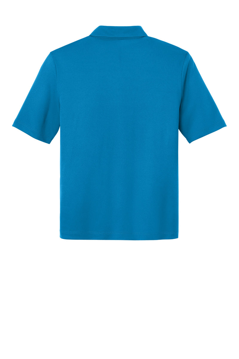 Port Authority Youth Silk Touch Performance Polo - Brilliant Blue