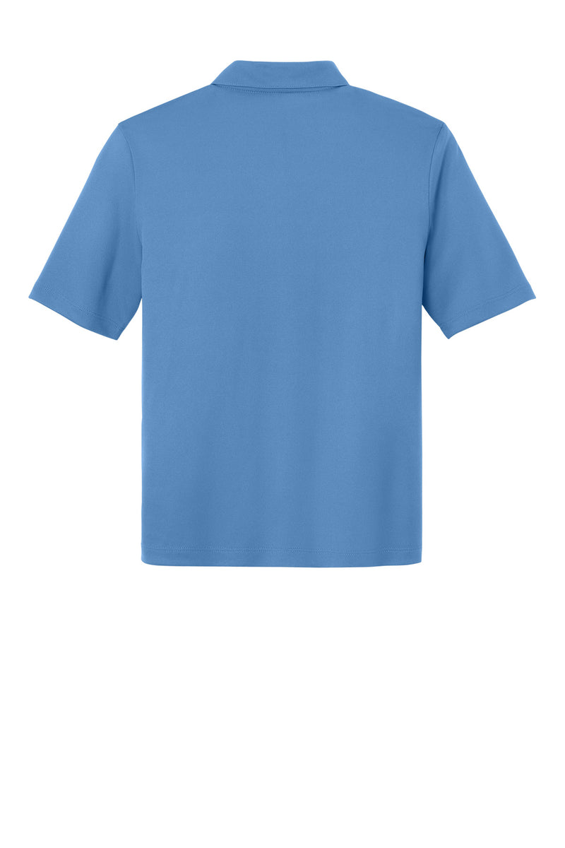Port Authority Youth Silk Touch Performance Polo - Carolina Blue