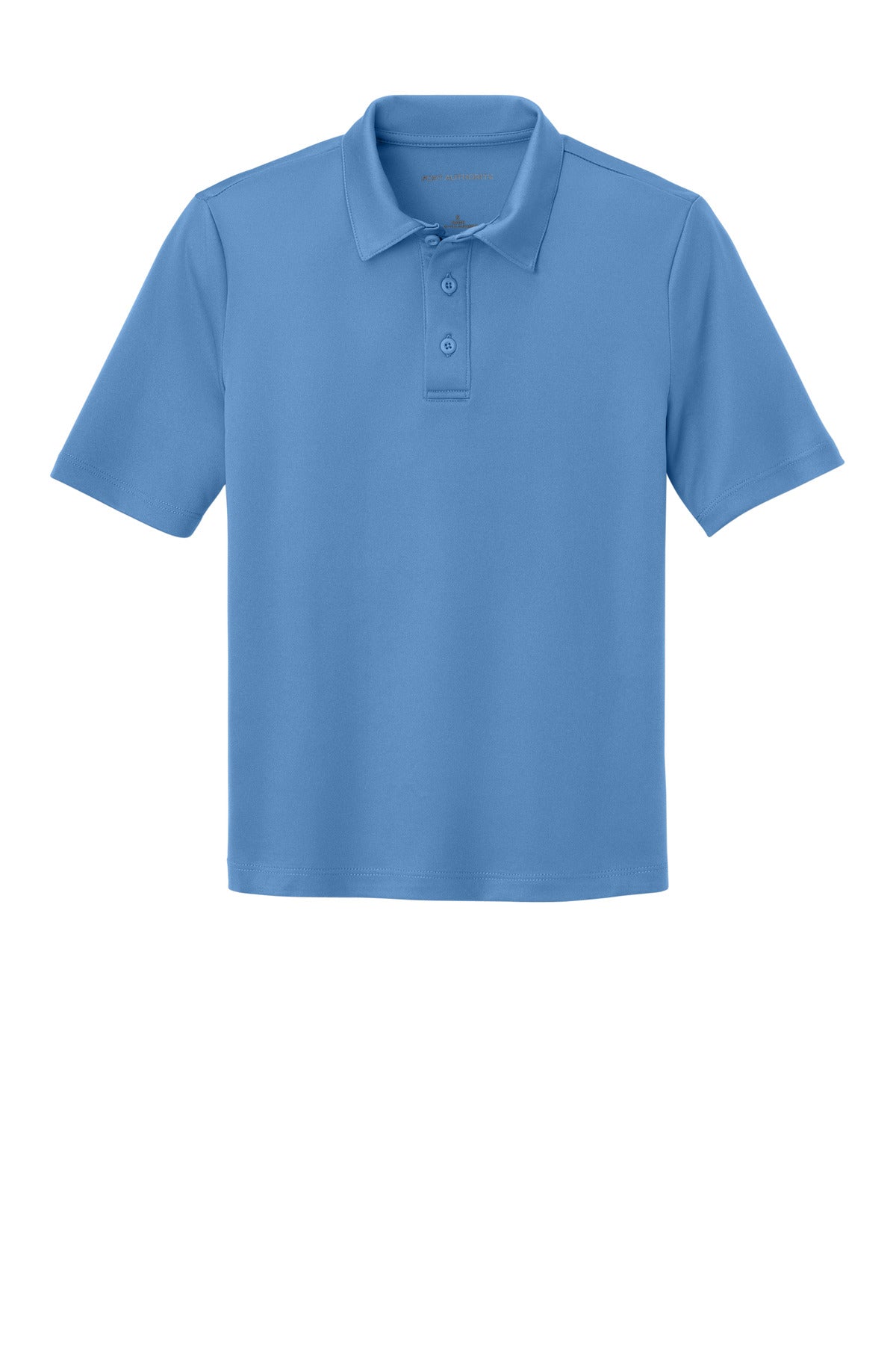 Port Authority Youth Silk Touch Performance Polo - Carolina Blue
