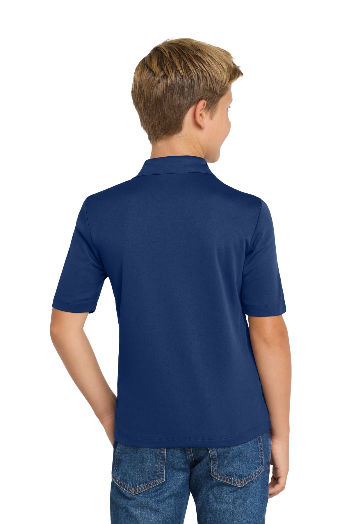 Port Authority Youth Silk Touch Performance Polo - Royal