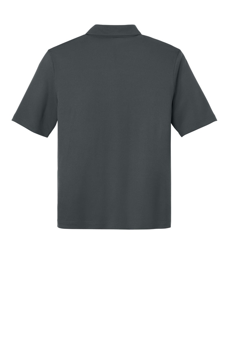 Port Authority Youth Silk Touch Performance Polo - Steel Grey