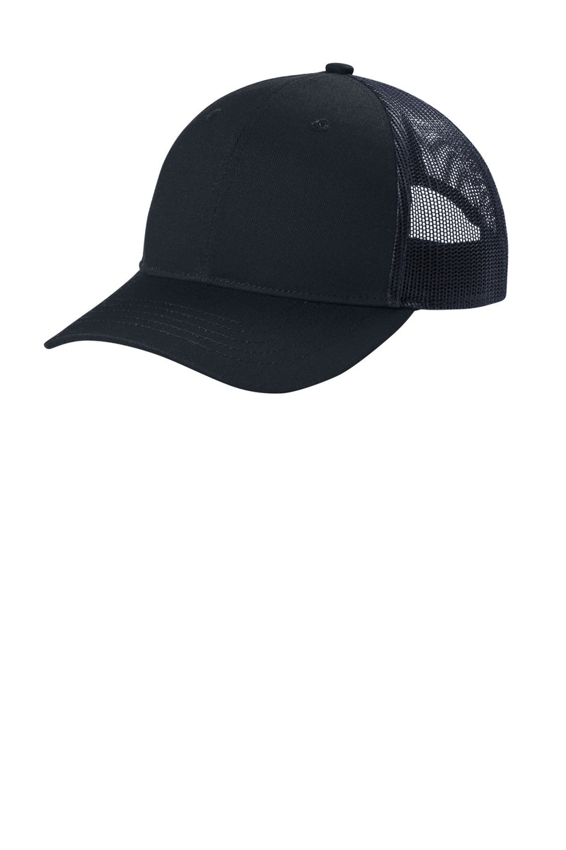 Port Authority Youth Snapback Trucker Cap - Rich Navy