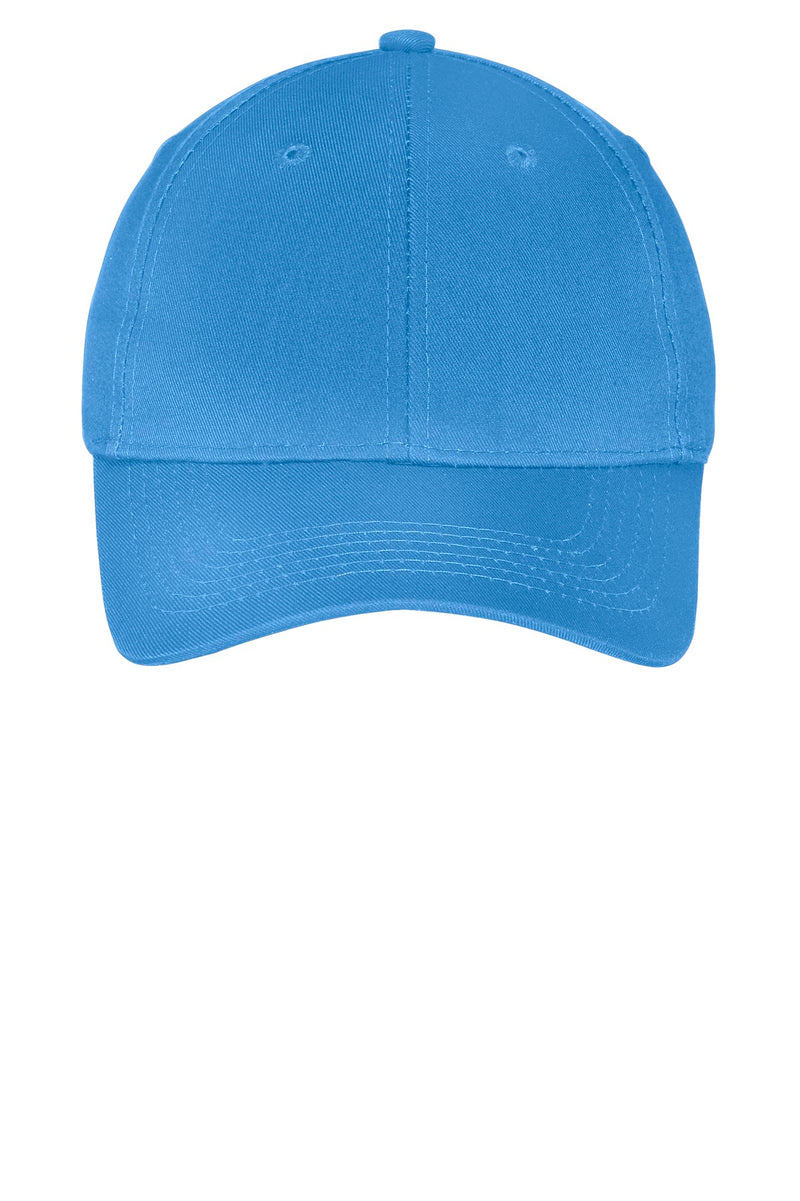 Port Authority Youth Six-Panel Twill Cap - Carolina Blue
