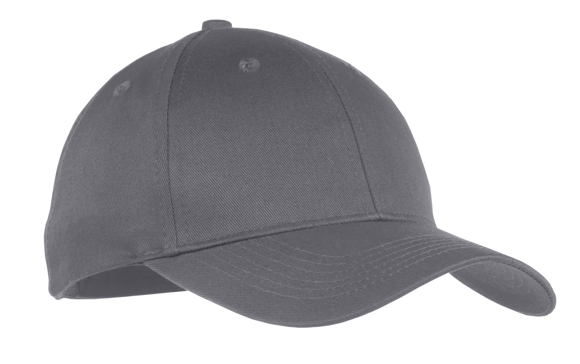 Port Authority Youth Six-Panel Twill Cap - Charcoal