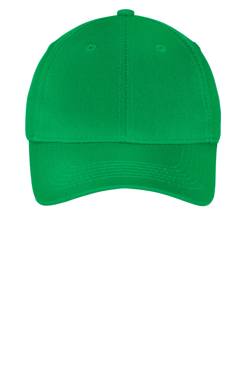 Port Authority Youth Six-Panel Twill Cap - Kelly Green