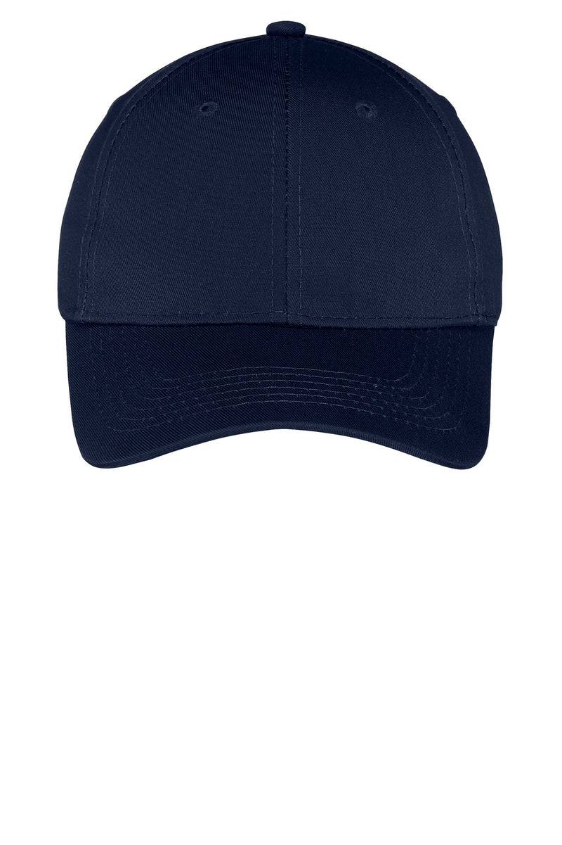 Port Authority Youth Six-Panel Twill Cap - Navy